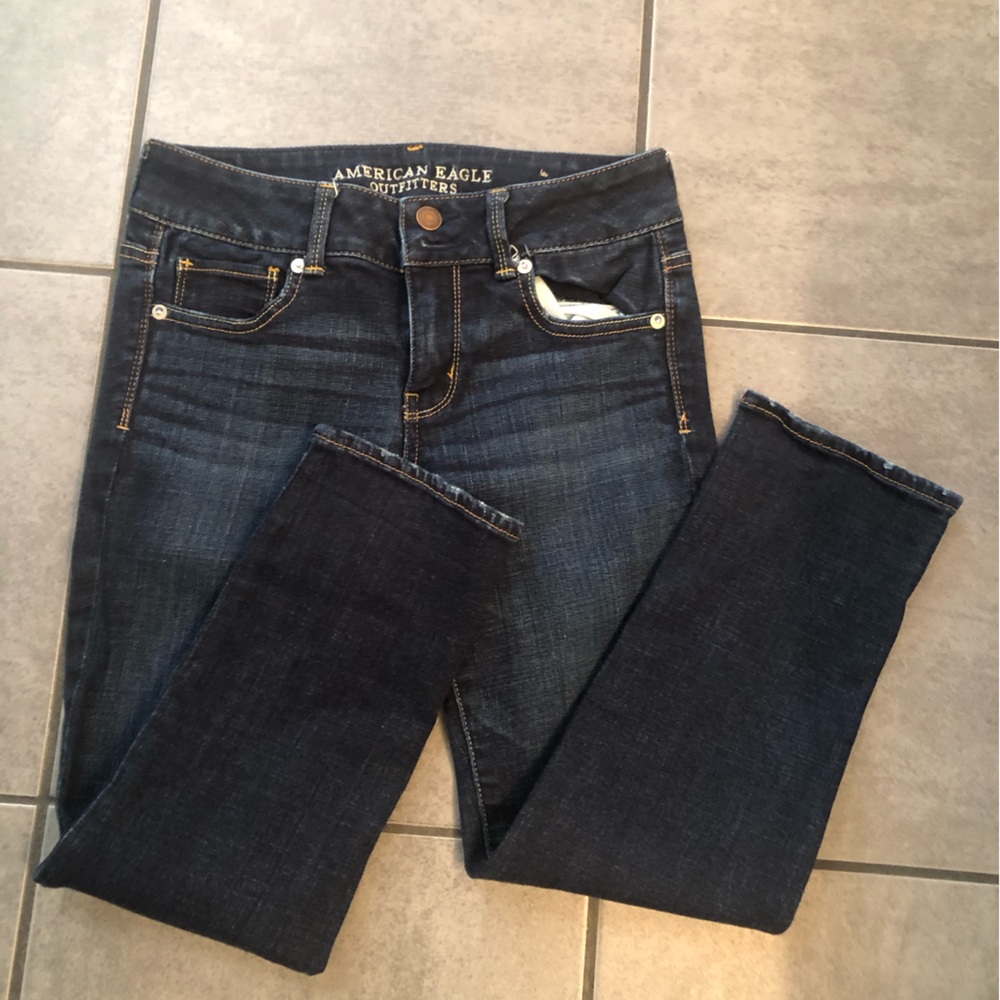 American Eagle crop jeans